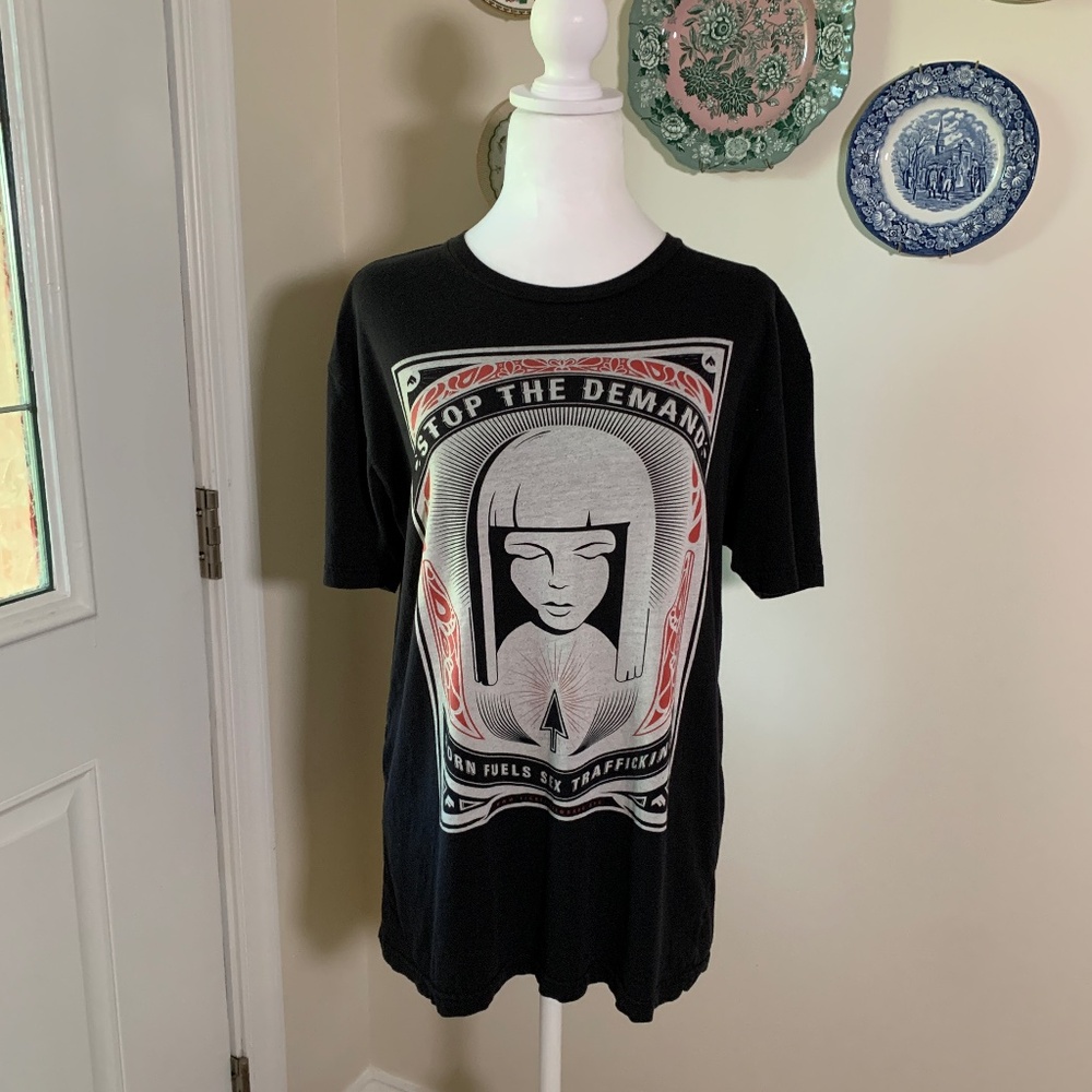 Fight the New Drug PKL FTND Stop the Demand T Shirt Black Medium